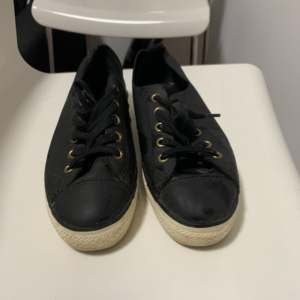 Converse black all star shoes